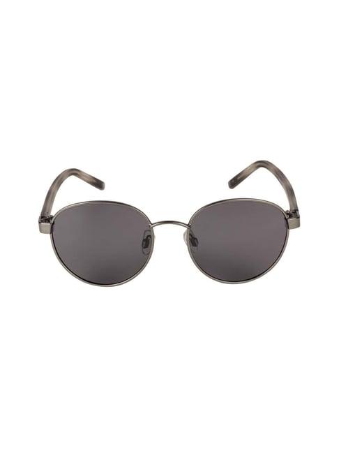 invu b1601b grey polarized round sunglasses