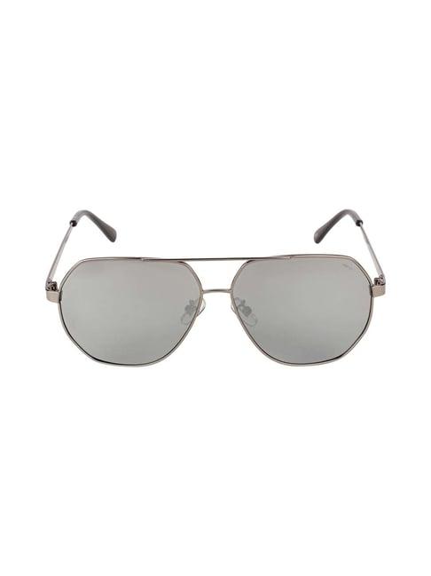 invu b1817a grey polarized pilot sunglasses