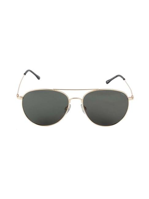 invu b1912c green polarized aviator