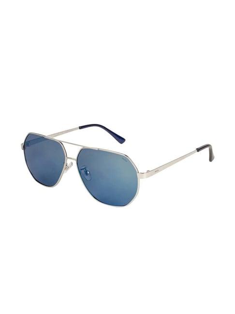 invu blue beveled uv protection sunglasses for men