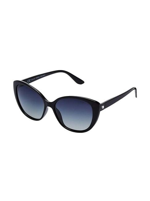 invu blue cat eye uv protection sunglasses for women