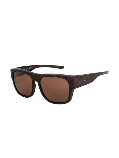 invu brown wayfarer uv protection sunglasses for men