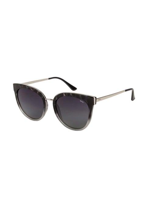 invu grey cat eye uv protection sunglasses for women