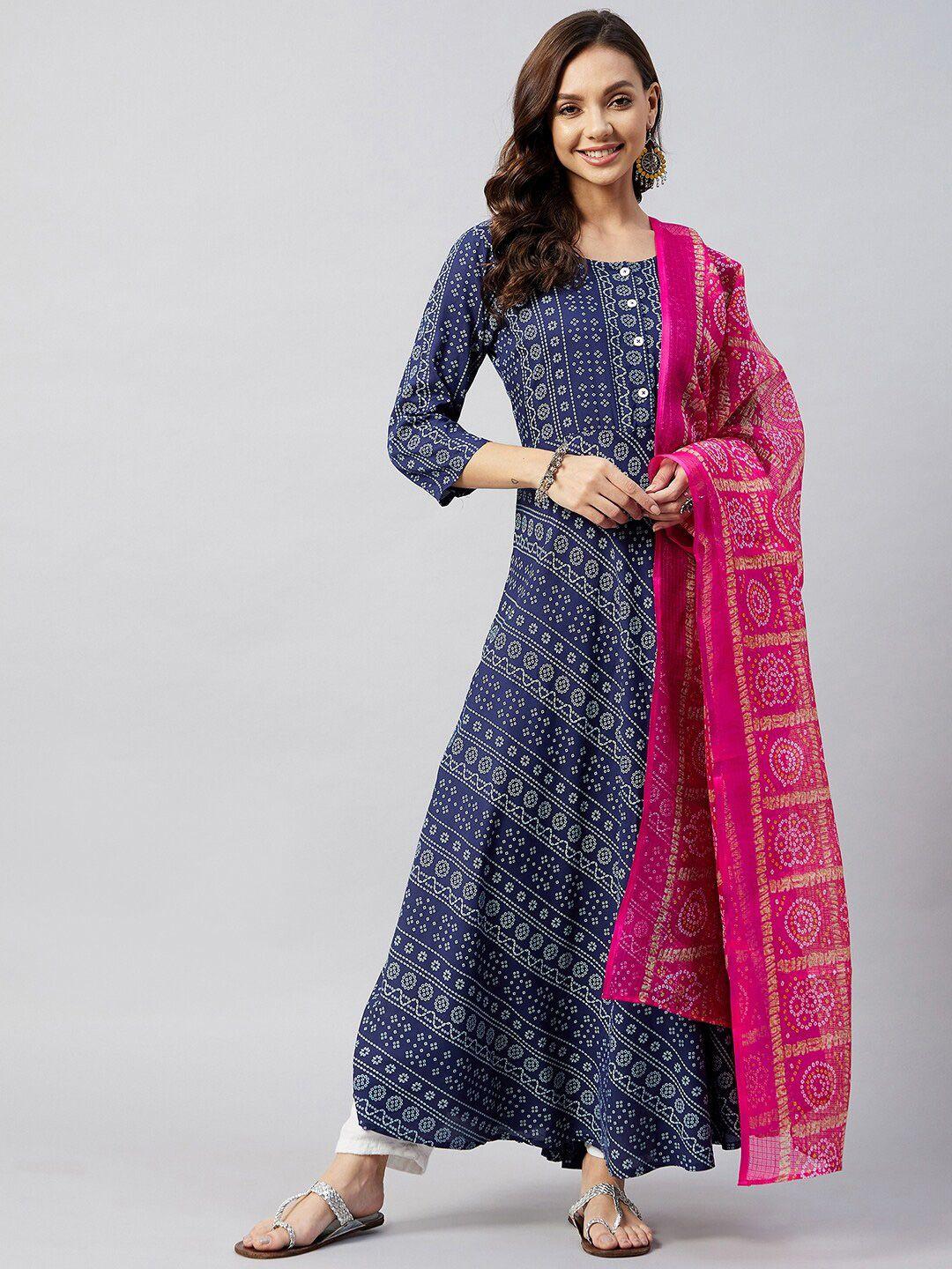 inweave printed dupatta