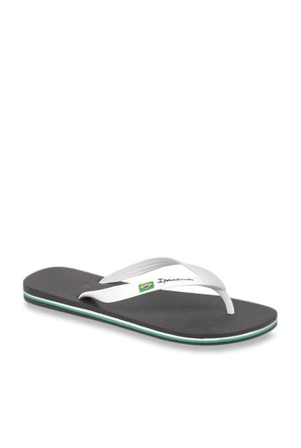 ipanema classic white & black flip flops