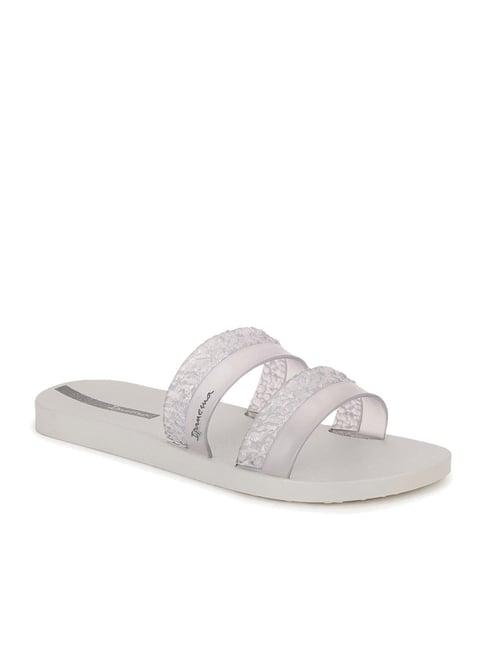 ipanema women's grey slides