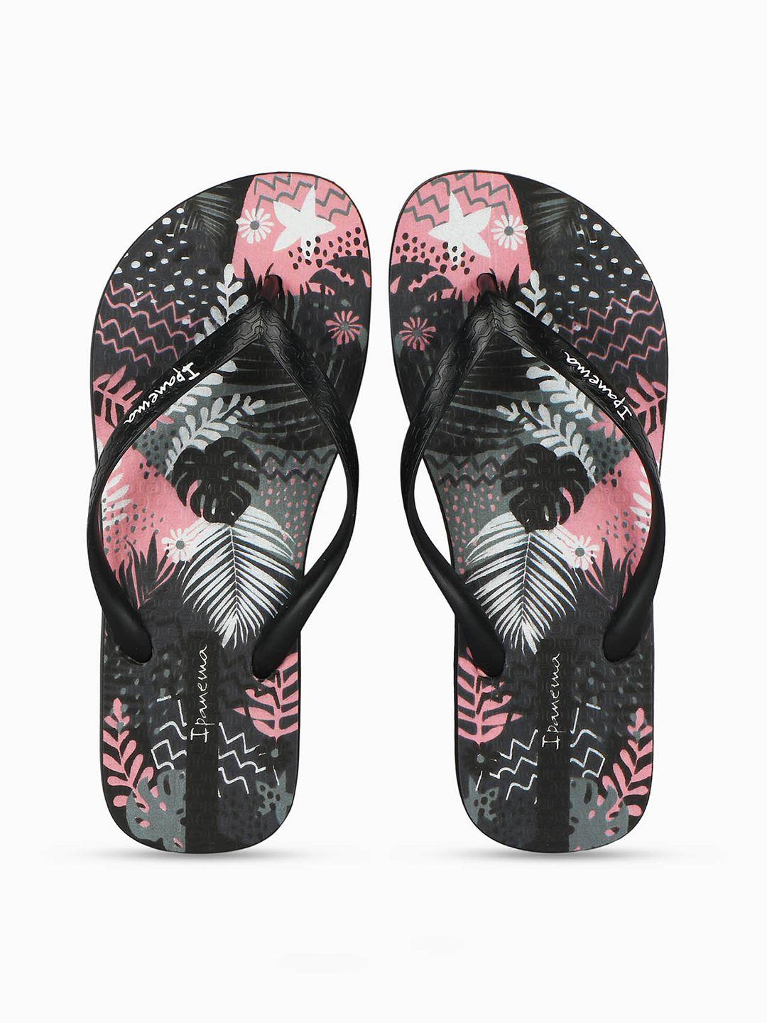 ipanema women printed thong flip-flops