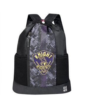 ipl kkr print drawstring backpack