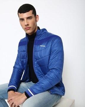 ireland quilted slim fit puffer jacket