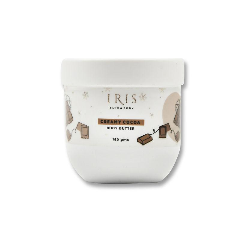 iris cosmetics bath & body creamy cocoa body butter