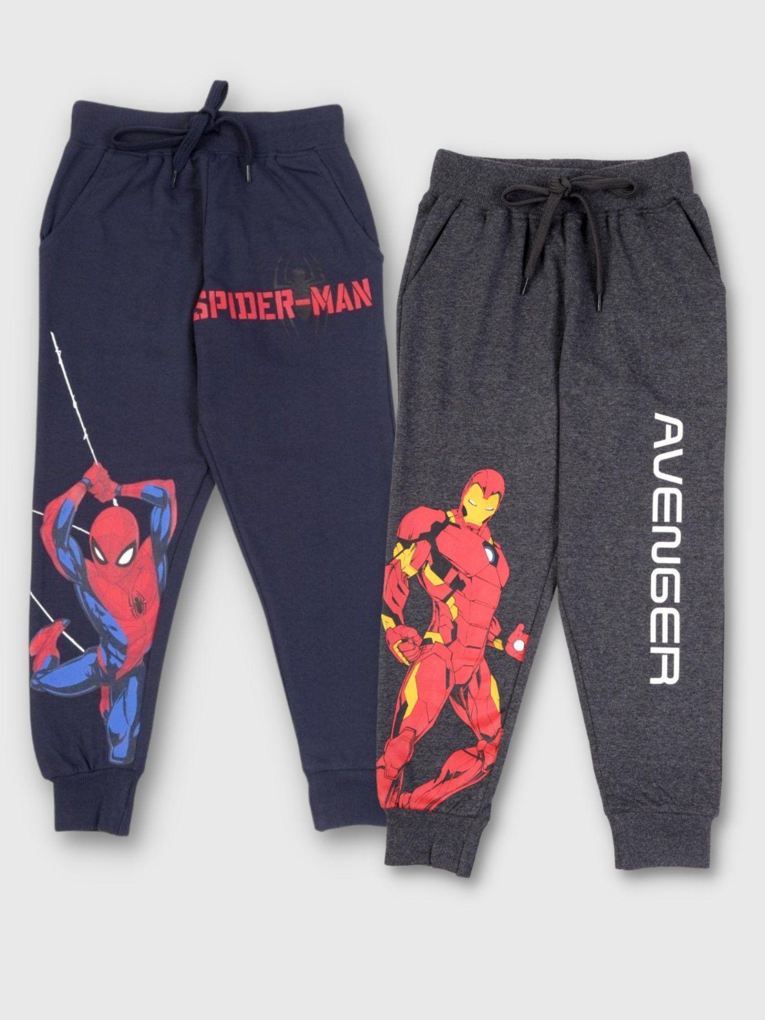 iron man and spider man jogger (pack of 2)