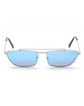 irs1030c4sg uv-protected rectangular sunglasses