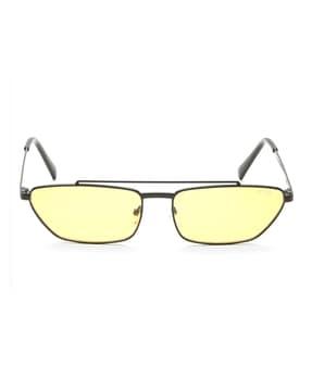 irs1030c6sg uv-protected rectangular sunglasses