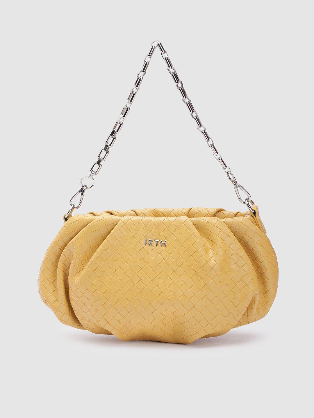 irth textured structured shoulder bag