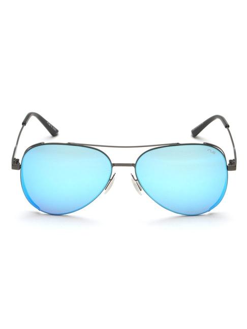 irus blue aviator uv protection sunglasses for men