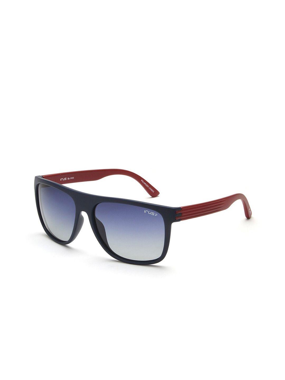irus by idee men wayfarer sunglasses with uv protected lens irs1075c2sg