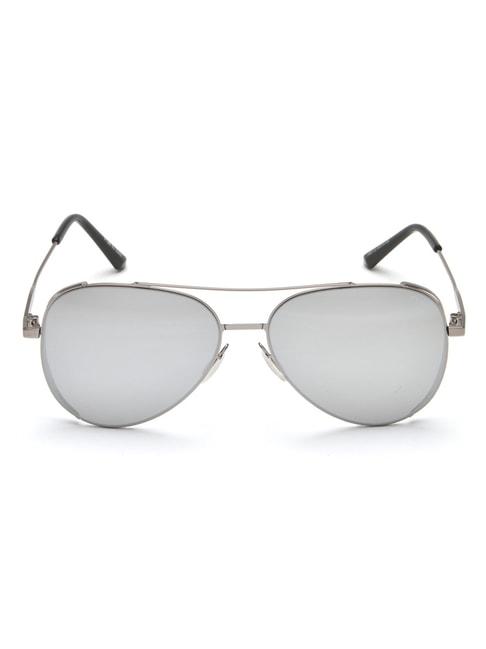 irus grey aviator uv protection sunglasses for men