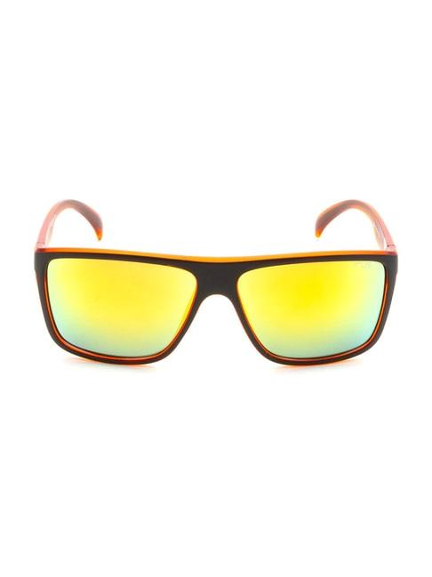 irus yellow wayfarer uv protection sunglasses for men
