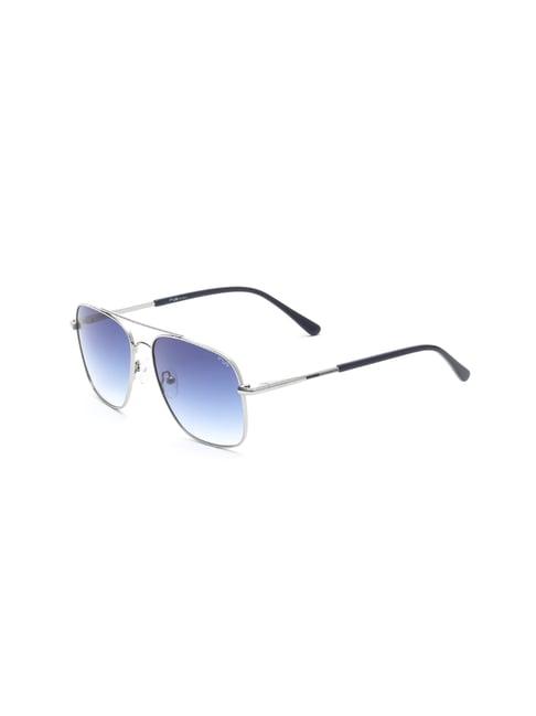 irus by idee blue square sunglasses for men