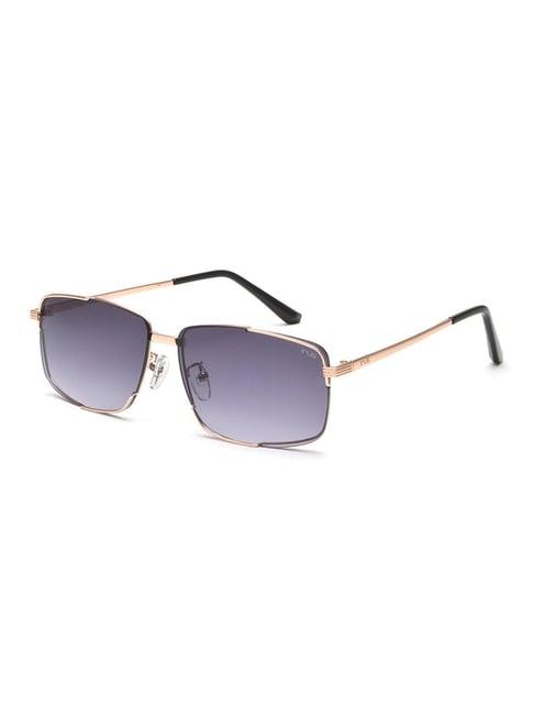 irus by idee grey rectangular sunglasses for men