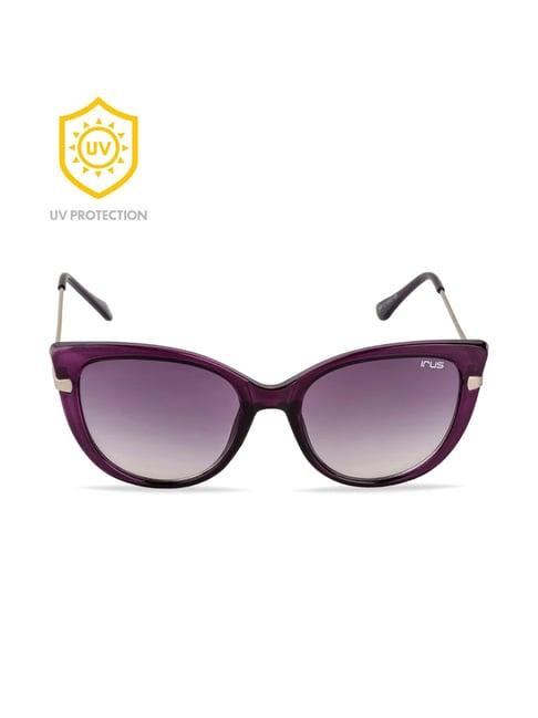 irus by idee irs1095c3sg grey cat eye sunglasses