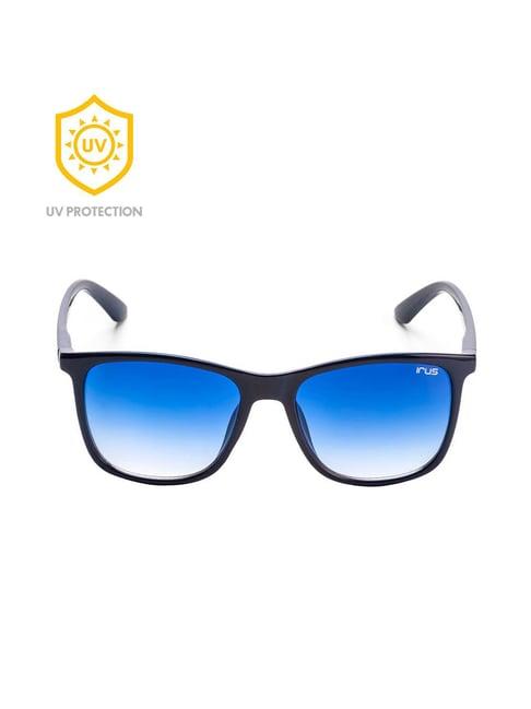 irus by idee irs1103c3sg blue square sunglasses