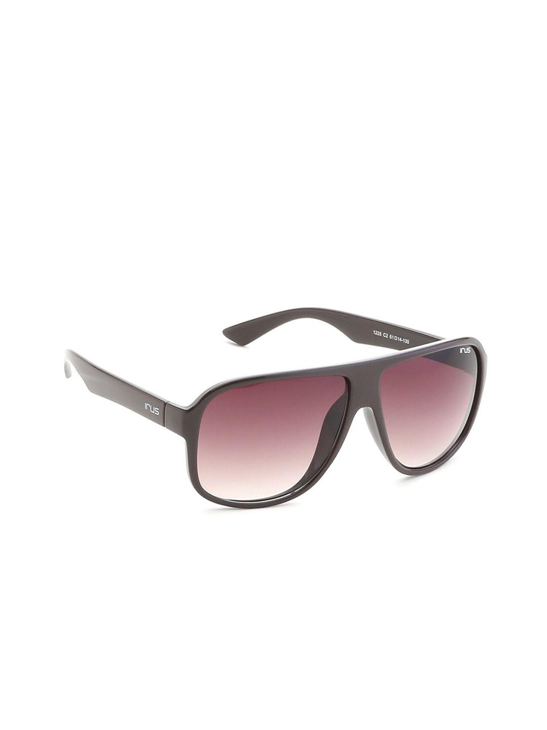 irus by idee men lens & square sunglasses with uv protected lens