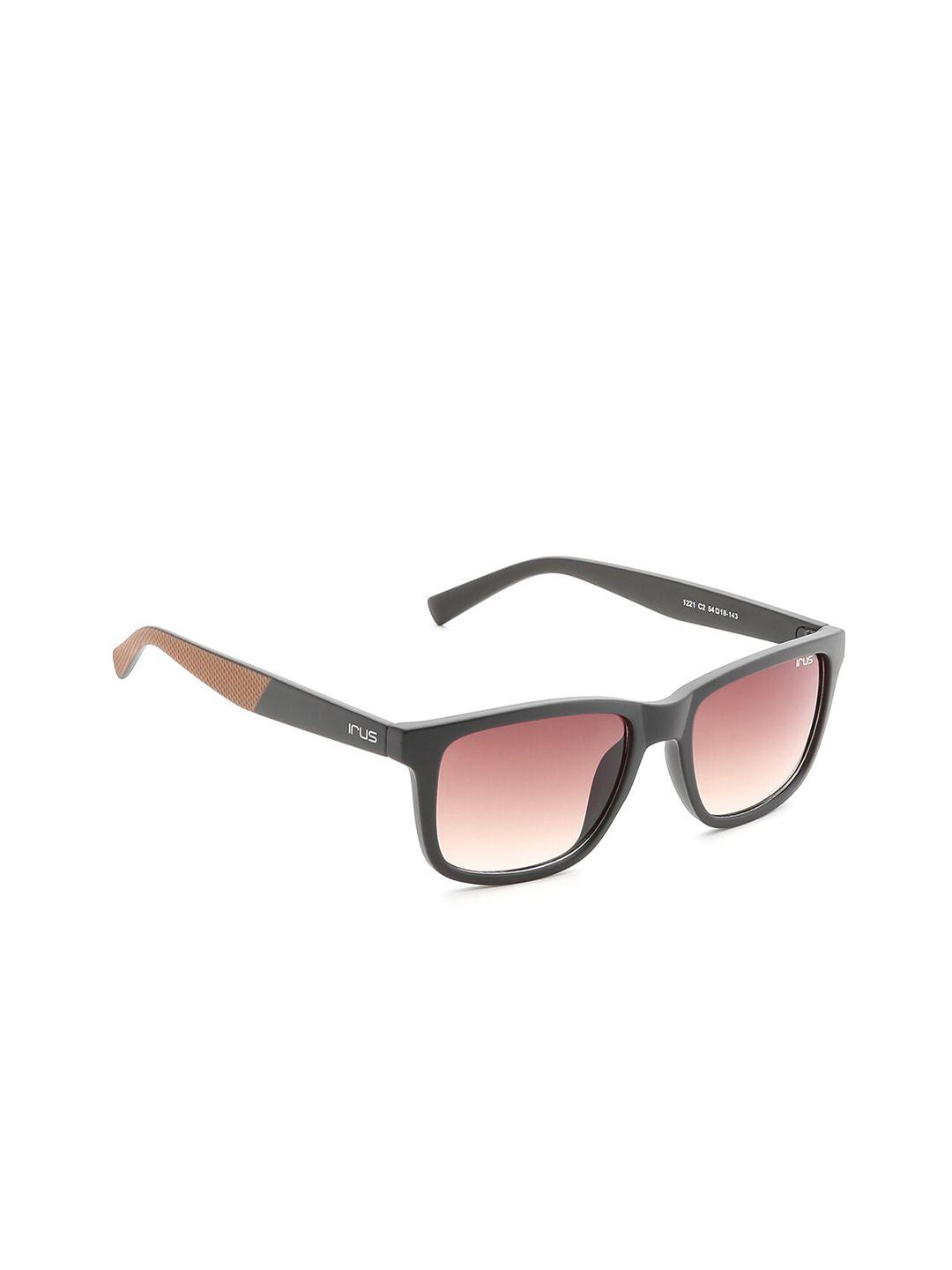 irus by idee men lens & square sunglasses with uv protected lens