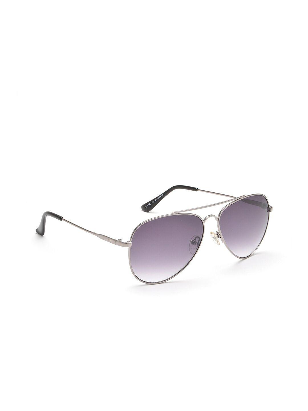 irus by idee unisex purple aviator sunglasses