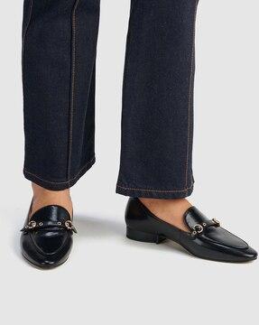 isabel loafers with metal accent