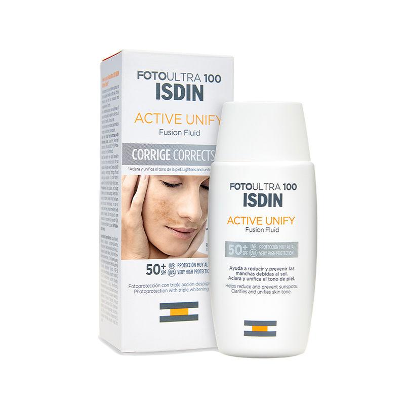 isdin foto ultra 100 active unify fusion fluid spf 50+