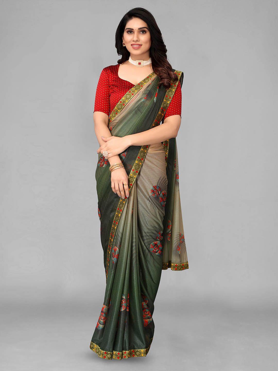 isha trade ethnic motifs printed saree