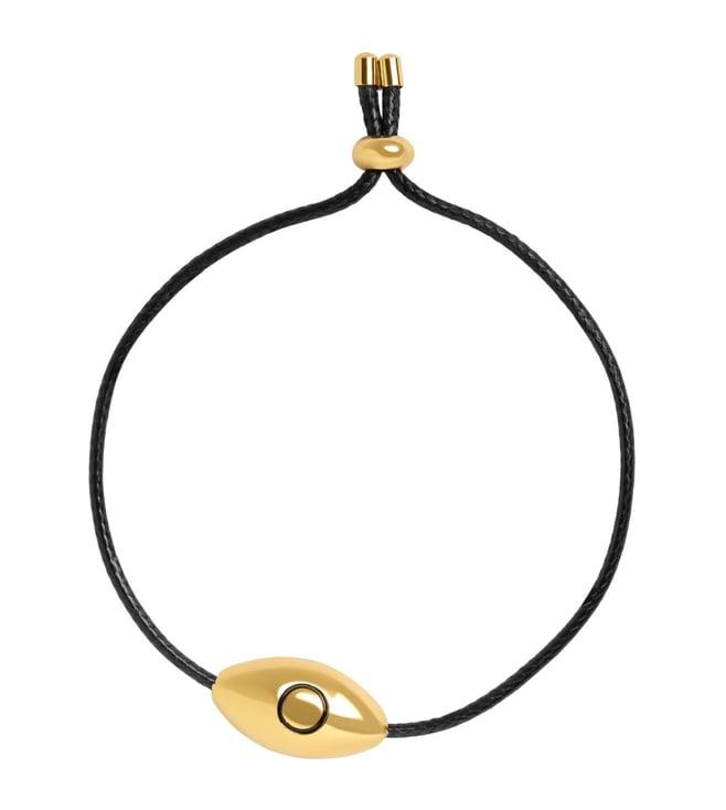 isharya gold bubble bracelet in 18kt gold plated