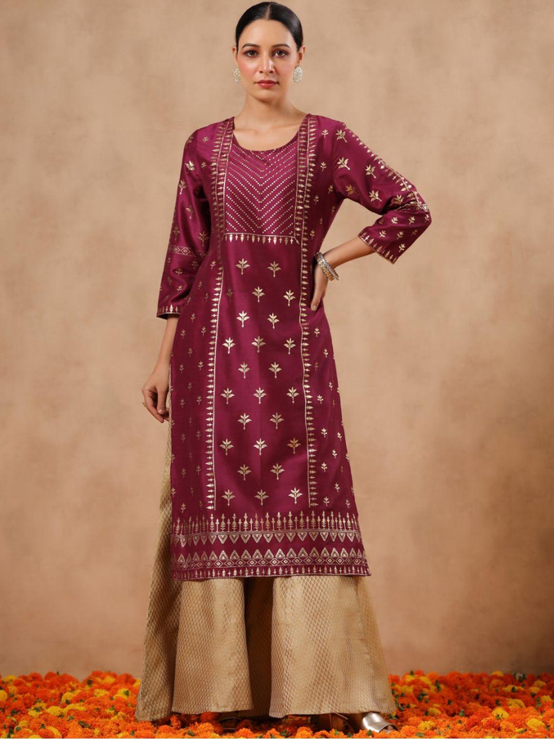 ishin ethnic motifs printed regular kurta