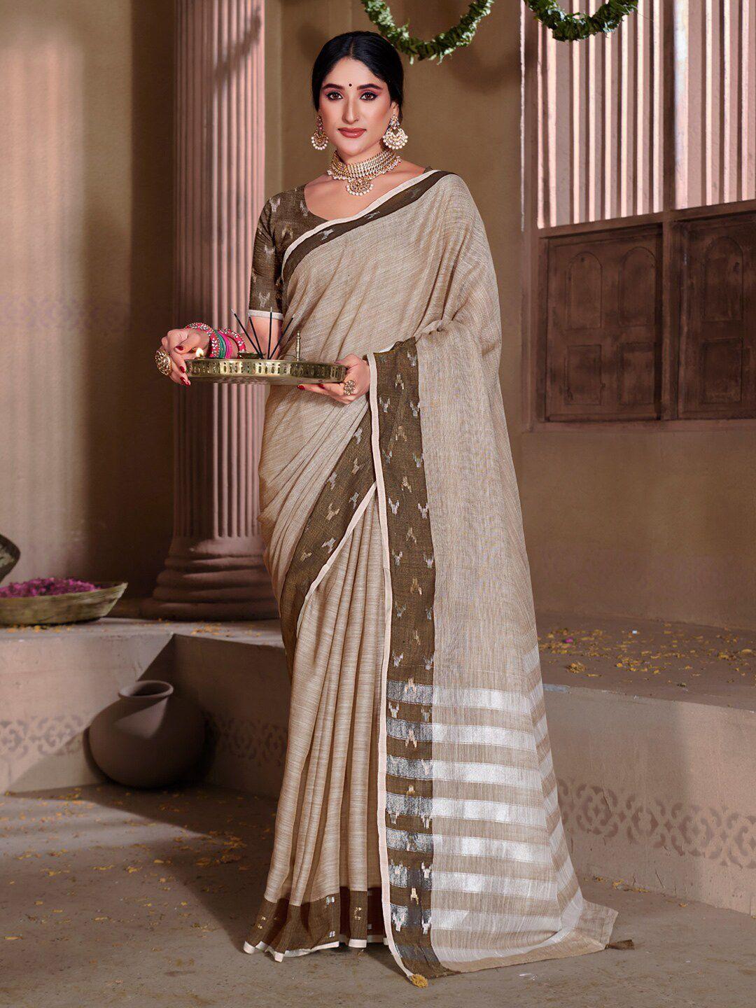 ishin woven design zari saree