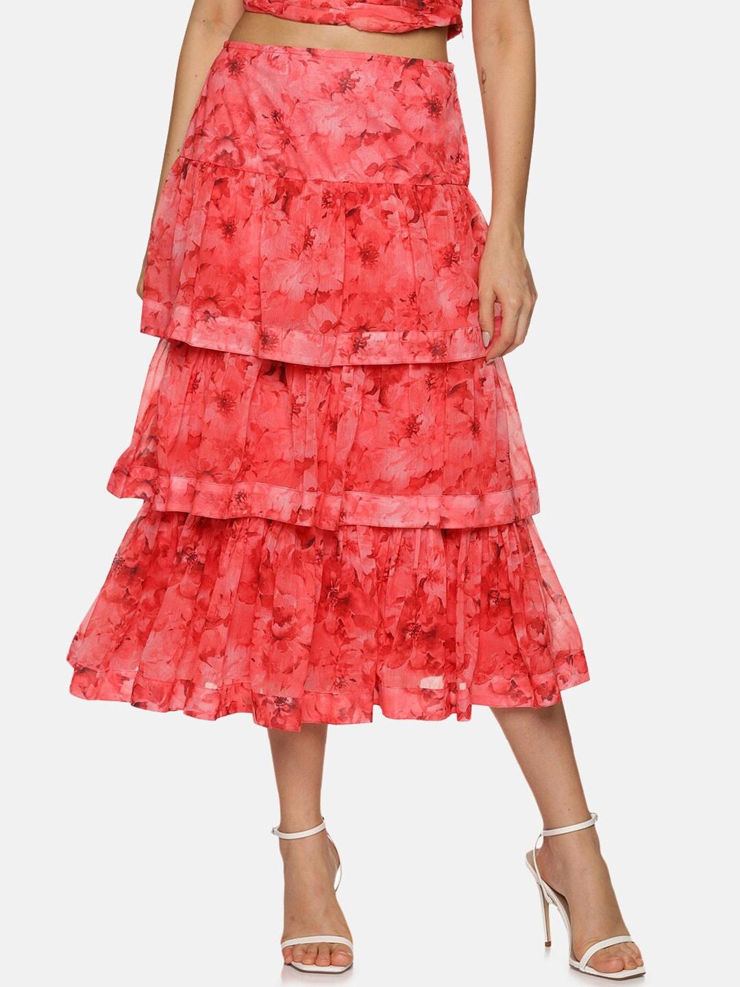 isu-floral-printed-tiered-midi-skirt