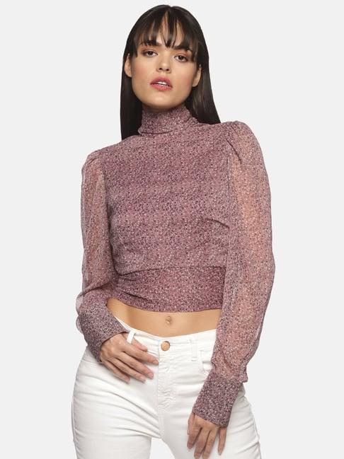 isu dusty pink printed box top