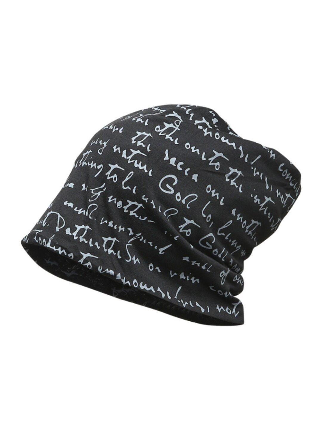 isweven printed cotton beanie cap