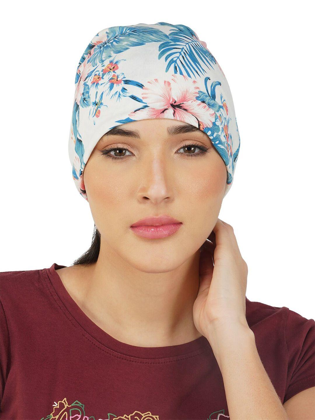 isweven printed slouchy beanie