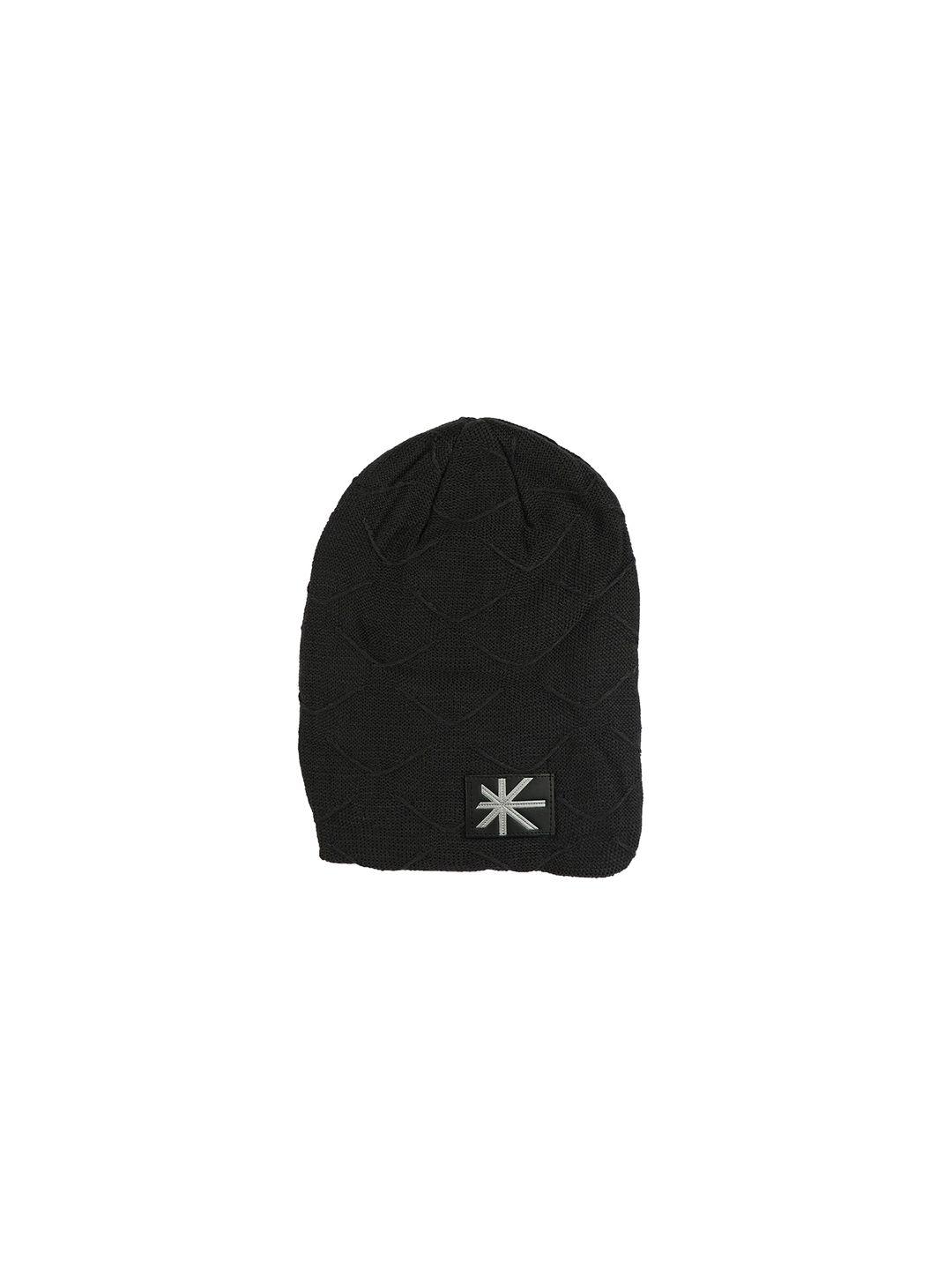 isweven unisex grey solid beanie