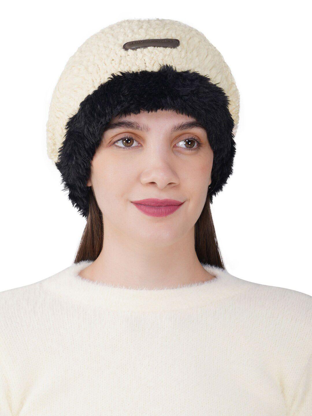 isweven unisex self designed woollen beanie