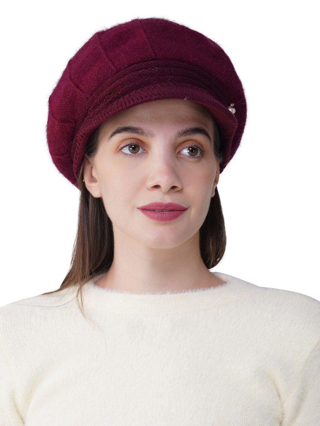 isweven unisex woollen beanie