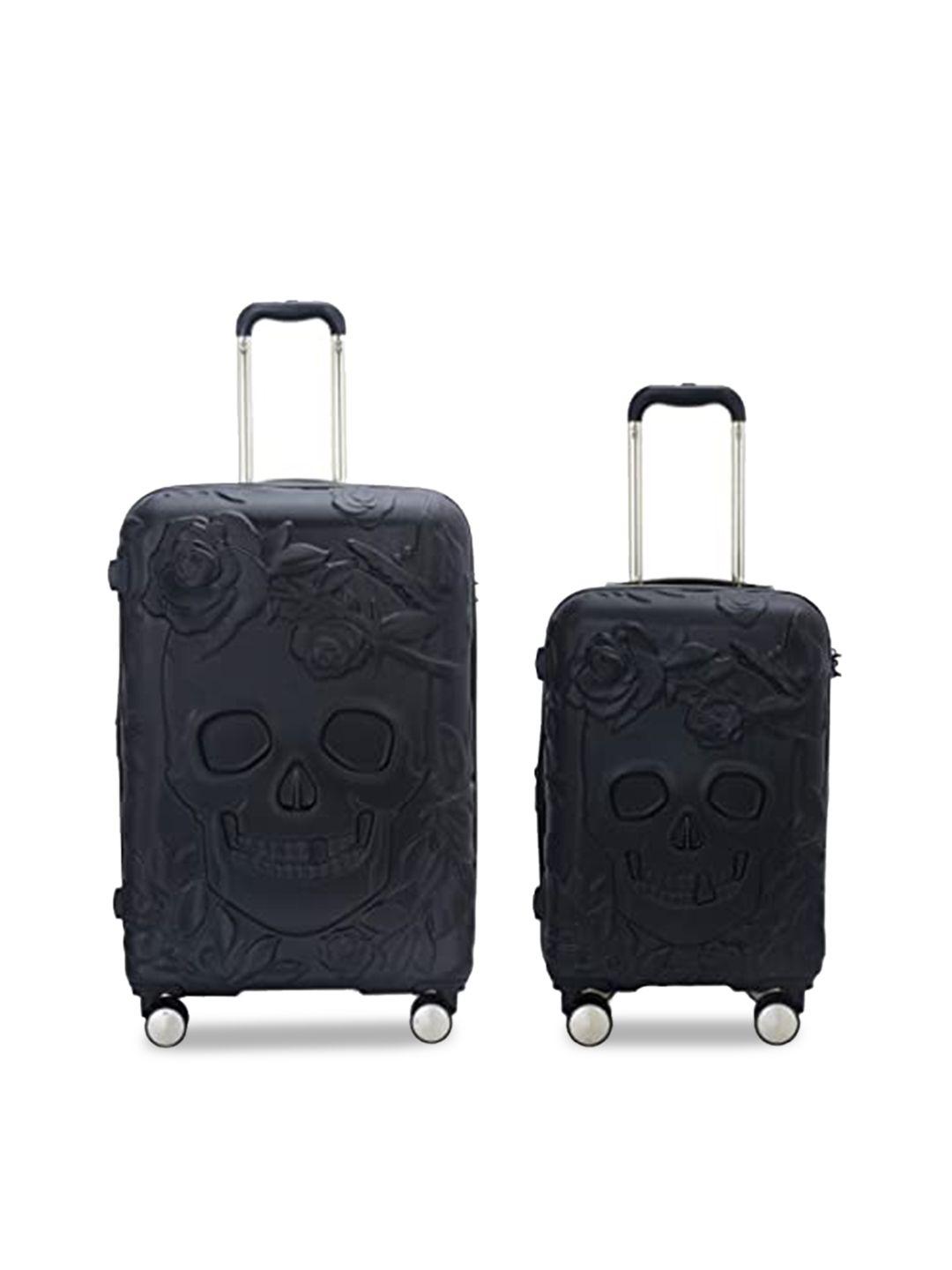 it luggage set of 2 textured trolley bag