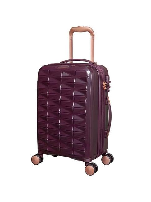 it luggage wine 8 wheel small hard cabin trolley