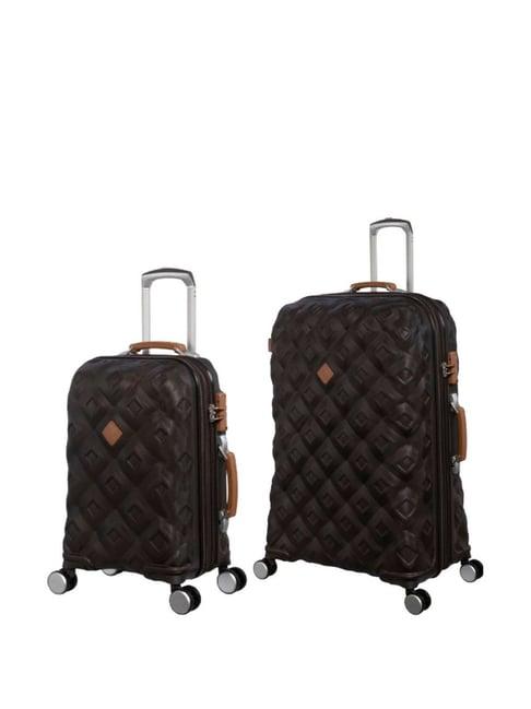 it luggage embellish mulch quilted trolley bag pack of 2 - 70 cms & 54 cms