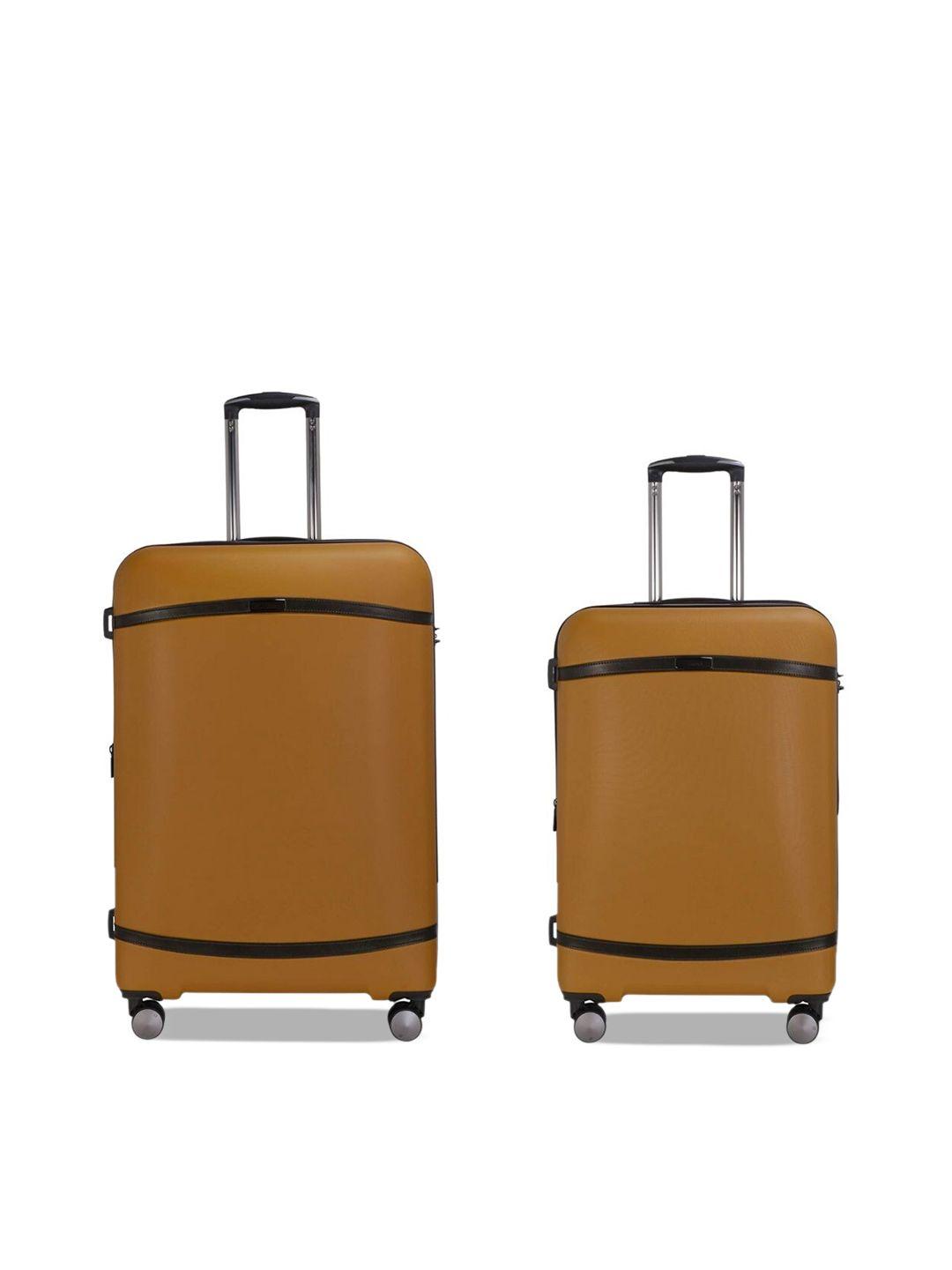 it luggage set of 2 hard-sided trolley suitcase