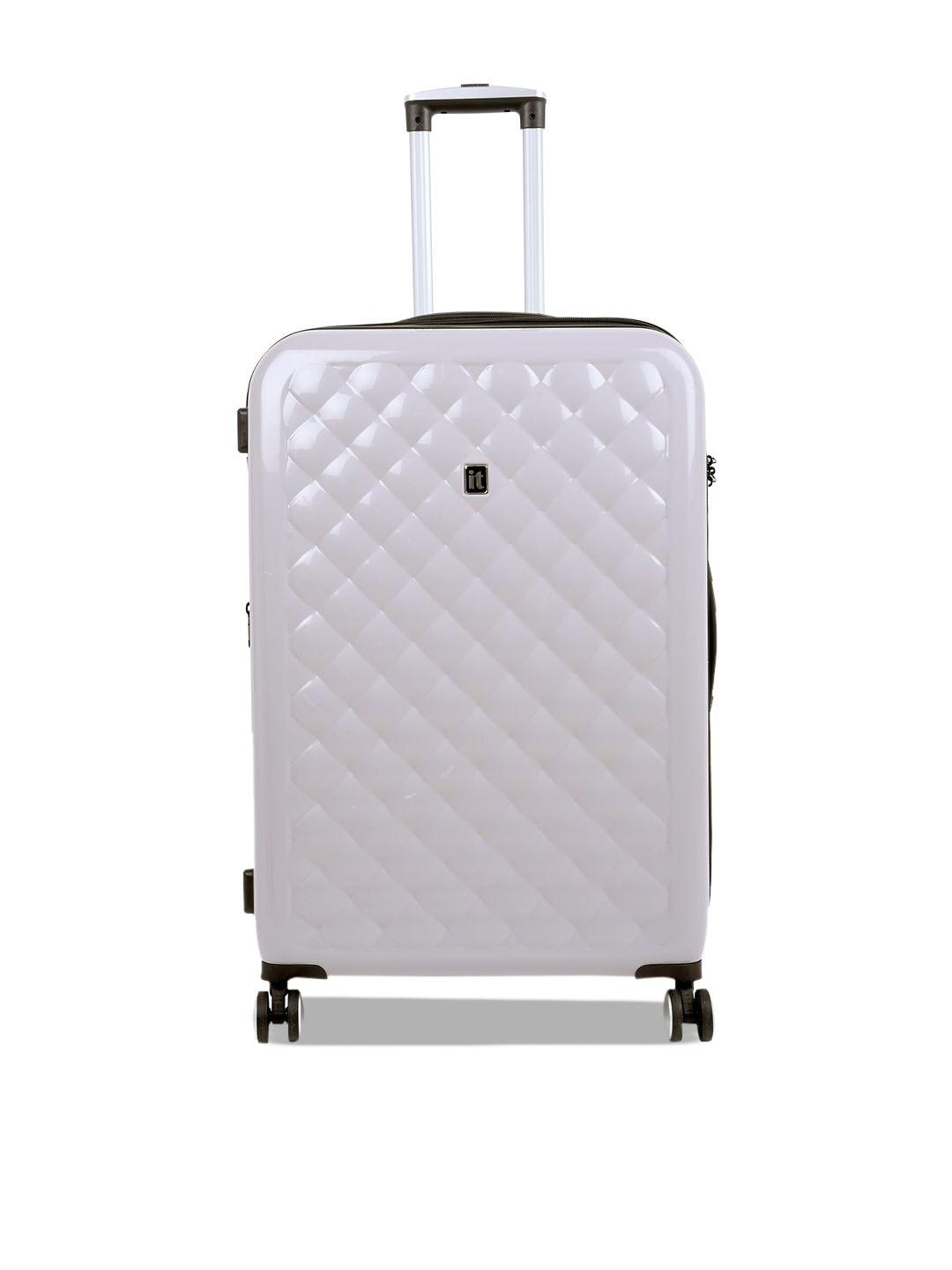 it luggage textured trolley bag