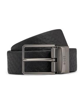 italian leather reversible belt