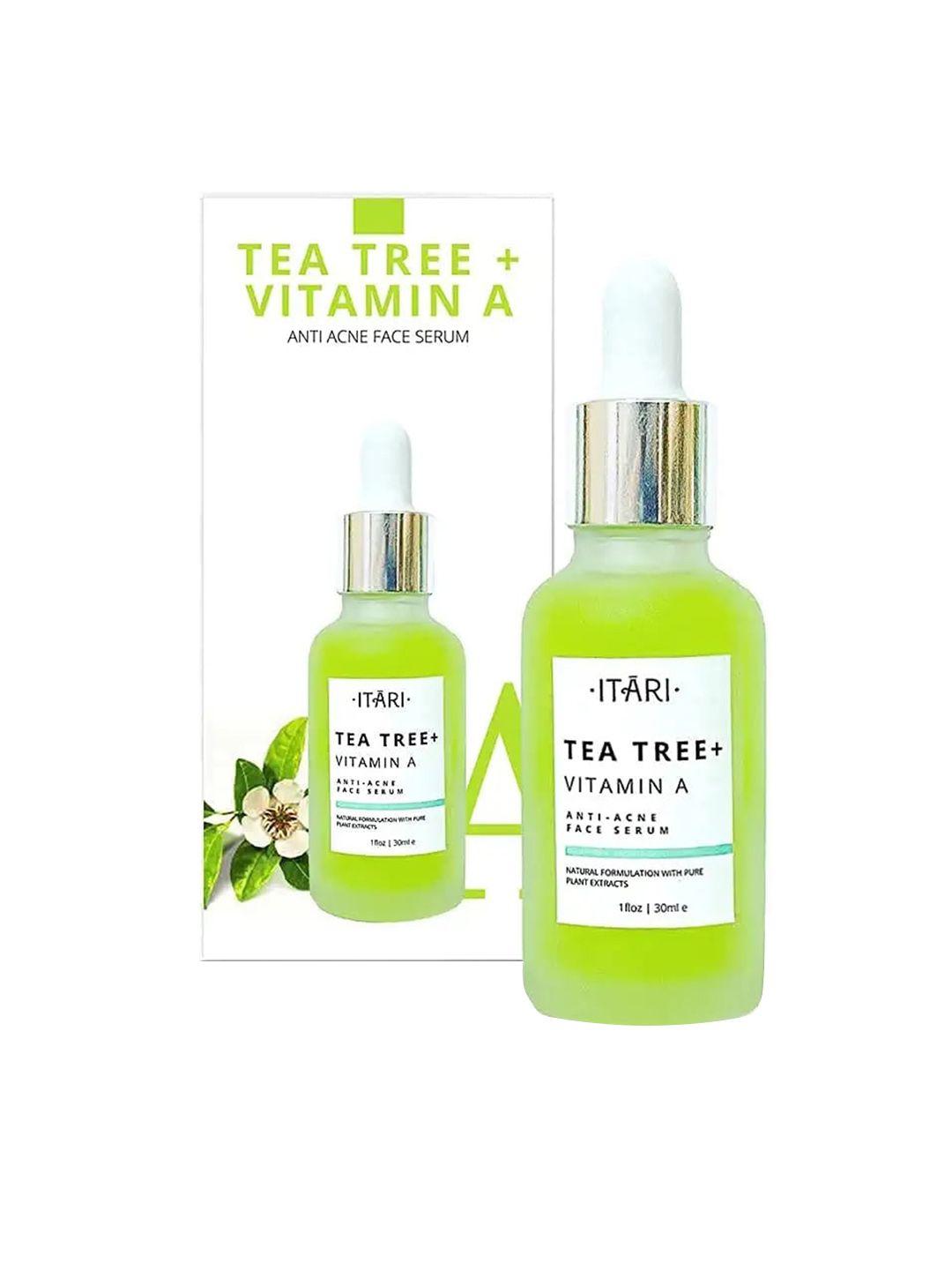itari tea tree vitamin a anti acne face serum 30 ml