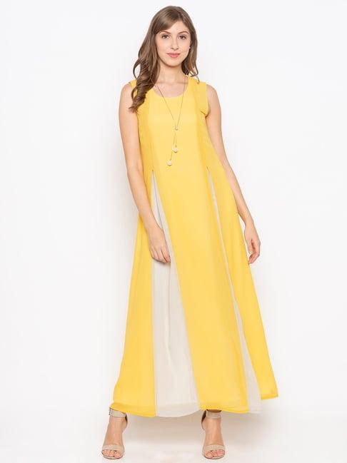 iti yellow maxi dress